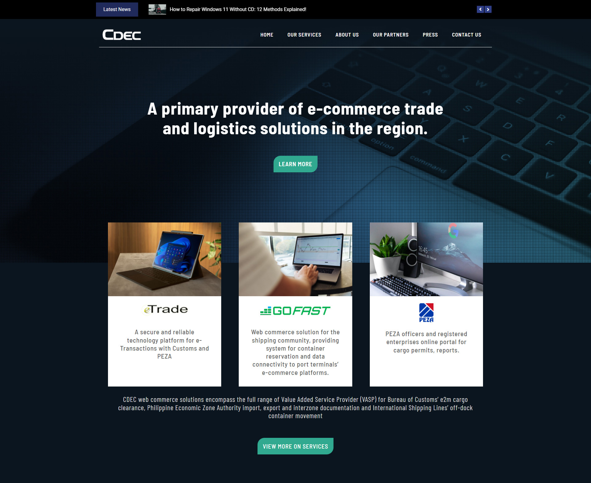 CDEC Web Design Studies